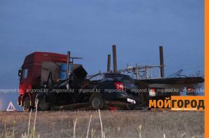 Три человека погибли в ДТП на трассе Уральск-Актобе