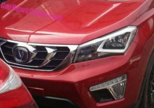 Шпионские снимки Changan CS15 2016 года 