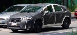 Шпионские снимки Fiat Tipo 2016 года 