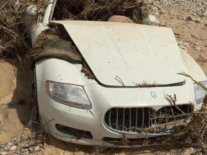 Как Maserati пострадал от песчаной бури 