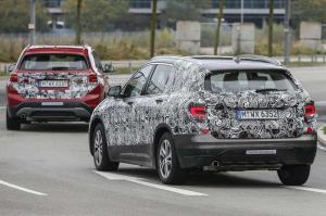 Шпионские снимки BMW X1 Grand 2017 года 