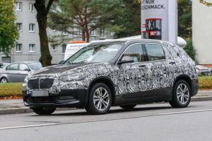Шпионские снимки BMW X1 Grand 2017 года 