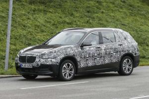 Шпионские снимки BMW X1 Grand 2017 года 