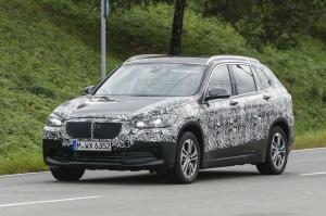 Шпионские снимки BMW X1 Grand 2017 года 