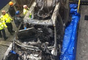 Угон и поджог Audi RS6 Avant DTM Йона Олссона 