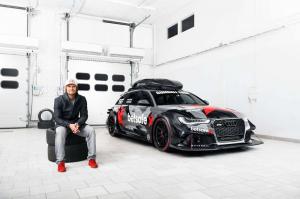 Угон и поджог Audi RS6 Avant DTM Йона Олссона 
