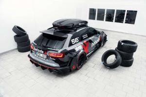 Угон и поджог Audi RS6 Avant DTM Йона Олссона 