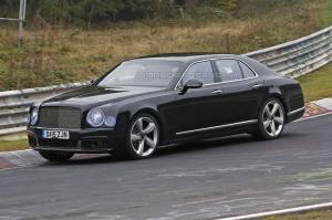 Компания Bentley вывела на тесты обновленный Mulsanne