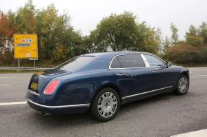 Шпионские снимки Bentley Mulsanne 2016 года 