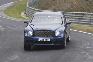 Шпионские снимки Bentley Mulsanne 2016 года 
