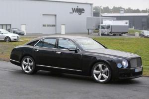 Шпионские снимки Bentley Mulsanne 2016 года 
