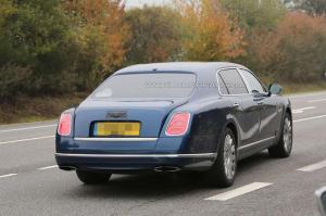 Шпионские снимки Bentley Mulsanne 2016 года 