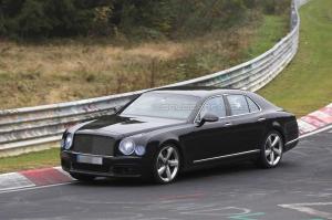 Шпионские снимки Bentley Mulsanne 2016 года 