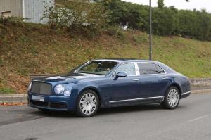 Шпионские снимки Bentley Mulsanne 2016 года 