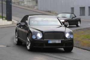 Шпионские снимки Bentley Mulsanne 2016 года 