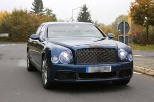Шпионские снимки Bentley Mulsanne 2016 года 