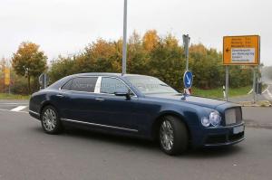 Шпионские снимки Bentley Mulsanne 2016 года 