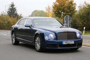 Шпионские снимки Bentley Mulsanne 2016 года 