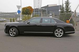 Шпионские снимки Bentley Mulsanne 2016 года 