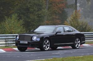 Шпионские снимки Bentley Mulsanne 2016 года 