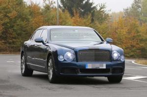 Шпионские снимки Bentley Mulsanne 2016 года 