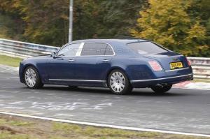 Шпионские снимки Bentley Mulsanne 2016 года 