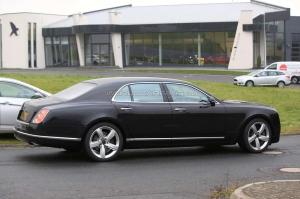 Шпионские снимки Bentley Mulsanne 2016 года 