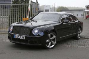 Шпионские снимки Bentley Mulsanne 2016 года 