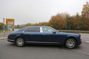 Шпионские снимки Bentley Mulsanne 2016 года 