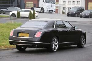 Шпионские снимки Bentley Mulsanne 2016 года 