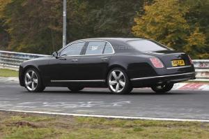 Шпионские снимки Bentley Mulsanne 2016 года 