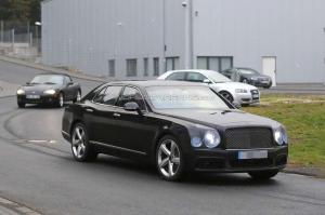 Шпионские снимки Bentley Mulsanne 2016 года 