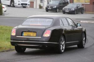 Шпионские снимки Bentley Mulsanne 2016 года 