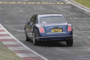 Шпионские снимки Bentley Mulsanne 2016 года 