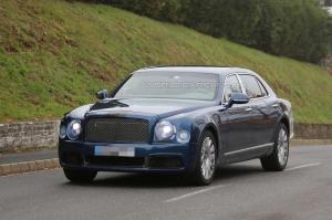Шпионские снимки Bentley Mulsanne 2016 года 