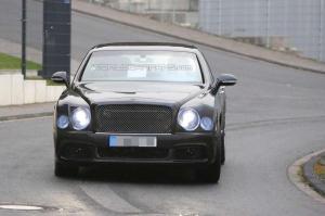 Шпионские снимки Bentley Mulsanne 2016 года 