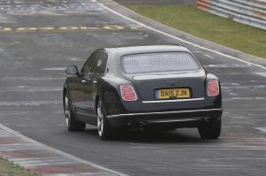 Шпионские снимки Bentley Mulsanne 2016 года 