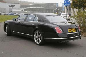 Шпионские снимки Bentley Mulsanne 2016 года 