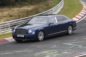 Шпионские снимки Bentley Mulsanne 2016 года 