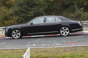Шпионские снимки Bentley Mulsanne 2016 года 