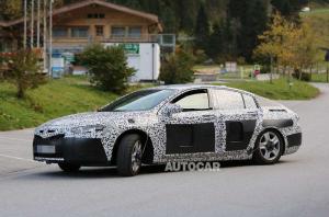 Шпионские снимки Opel Insignia 2016 года 