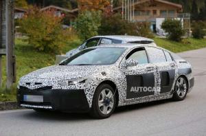 Шпионские снимки Opel Insignia 2016 года 
