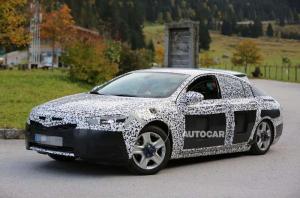 Шпионские снимки Opel Insignia 2016 года 