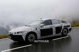 Шпионские снимки Opel Insignia 2016 года 