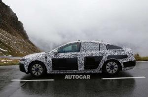 Шпионские снимки Opel Insignia 2016 года 