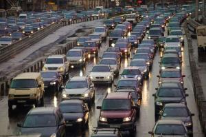 На МКАД в Москве столкнулись 12 автомобилей