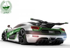 2014 Koenigsegg One:1 Dubai Police Car 