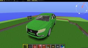 Земляк Бу Андерссона "оцифровал" Lada Vesta для Minecraft