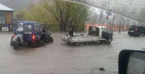 На Камчатке ливни повредили дорожное покрытие 