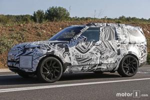 Прототип Land Rover Discovery пятого поколения 